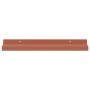 Estante de pared 4 pcs Rojo 40 x 9 x 3 cm Madera de ingeniería en Estanterías | Comprar online en Foru.es