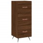 Aparador madera de ingeniería marrón roble 34,5x34x90 cm de vidaXL, Aparadores - Ref: Foro24-828579, Precio: 70,72 €, Descuen...