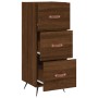 Aparador madera de ingeniería marrón roble 34,5x34x90 cm de vidaXL, Aparadores - Ref: Foro24-828579, Precio: 70,72 €, Descuen...