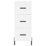 Aparador madera de ingeniería blanco 34,5x34x90 cm de vidaXL, Aparadores - Ref: Foro24-828612, Precio: 82,79 €, Descuento: %