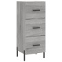 Aparador madera de ingeniería gris Sonoma 34,5x34x90 cm de vidaXL, Aparadores - Ref: Foro24-828618, Precio: 80,15 €, Descuent...