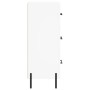 Aparador madera de ingeniería blanco 34,5x34x90 cm de vidaXL, Aparadores - Ref: Foro24-828612, Precio: 82,79 €, Descuento: %