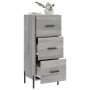 Aparador madera de ingeniería gris Sonoma 34,5x34x90 cm de vidaXL, Aparadores - Ref: Foro24-828618, Precio: 80,15 €, Descuent...