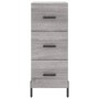 Aparador madera de ingeniería gris Sonoma 34,5x34x90 cm de vidaXL, Aparadores - Ref: Foro24-828618, Precio: 80,15 €, Descuent...