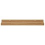 Estante de pared con estante 4 pcs Marrón 40 x 9 x 3 cm en Estanterías | Comprar online en Foru.es