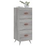 Aparador madera de ingeniería gris Sonoma 34,5x34x90 cm de vidaXL, Aparadores - Ref: Foro24-828578, Precio: 70,51 €, Descuent...