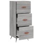 Aparador madera de ingeniería gris Sonoma 34,5x34x90 cm de vidaXL, Aparadores - Ref: Foro24-828578, Precio: 70,51 €, Descuent...
