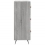 Aparador madera de ingeniería gris Sonoma 34,5x34x90 cm de vidaXL, Aparadores - Ref: Foro24-828578, Precio: 70,51 €, Descuent...