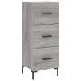 Aparador madera de ingeniería gris Sonoma 34,5x34x90 cm de vidaXL, Aparadores - Ref: Foro24-828610, Precio: 77,68 €, Descuent...