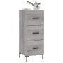 Aparador madera de ingeniería gris Sonoma 34,5x34x90 cm de vidaXL, Aparadores - Ref: Foro24-828610, Precio: 77,68 €, Descuent...