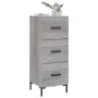 Sonoma gray engineered wood sideboard 34.5x34x90 cm by vidaXL, Sideboards - Ref: Foro24-828610, Price: 76,68 €, Discount: %