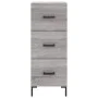 Sonoma gray engineered wood sideboard 34.5x34x90 cm by vidaXL, Sideboards - Ref: Foro24-828610, Price: 76,68 €, Discount: %