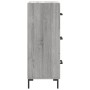 Aparador madera de ingeniería gris Sonoma 34,5x34x90 cm de vidaXL, Aparadores - Ref: Foro24-828610, Precio: 77,68 €, Descuent...