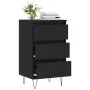 Aparador madera de ingeniería negro 40x35x70 cm de vidaXL, Aparadores - Ref: Foro24-831093, Precio: 73,74 €, Descuento: %