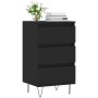 Aparador madera de ingeniería negro 40x35x70 cm de vidaXL, Aparadores - Ref: Foro24-831093, Precio: 74,92 €, Descuento: %