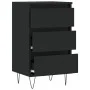 Aparador madera de ingeniería negro 40x35x70 cm de vidaXL, Aparadores - Ref: Foro24-831093, Precio: 73,74 €, Descuento: %