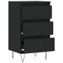 Aparador madera de ingeniería negro 40x35x70 cm de vidaXL, Aparadores - Ref: Foro24-831093, Precio: 74,92 €, Descuento: %