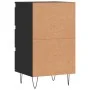 Aparador madera de ingeniería negro 40x35x70 cm de vidaXL, Aparadores - Ref: Foro24-831093, Precio: 73,74 €, Descuento: %