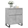 Aparador de madera contrachapada gris hormigón 60x35x70 cm de vidaXL, Aparadores - Ref: Foro24-831128, Precio: 83,32 €, Descu...