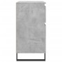 Aparador de madera contrachapada gris hormigón 60x35x70 cm de vidaXL, Aparadores - Ref: Foro24-831128, Precio: 83,32 €, Descu...