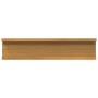 Estante de pared 2 pcs Beige 40 x 9 x 3 cm Madera de ingeniería en Estanterías | Comprar online en Foru.es