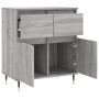 Aparador de madera contrachapada gris Sonoma 60x35x70 cm de vidaXL, Aparadores - Ref: Foro24-831114, Precio: 67,87 €, Descuen...