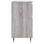 Aparador de madera contrachapada gris Sonoma 60x35x70 cm de vidaXL, Aparadores - Ref: Foro24-831114, Precio: 67,87 €, Descuen...