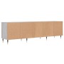 Mueble para TV madera contrachapada gris Sonoma 150x30x44,5 cm de vidaXL, Muebles TV - Ref: Foro24-831266, Precio: 100,32 €, ...