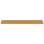Estante de pared 4 pcs Beige 60 x 9 x 3 cm Madera de ingeniería en Estanterías | Comprar online en Foru.es