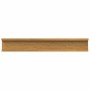 Estante de pared 4 pcs Beige 60 x 9 x 3 cm Madera de ingeniería en Estanterías | Comprar online en Foru.es