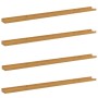 Estante de pared con estante 4 pcs Beige 115 x 9 x 3 cm en Estanterías | Comprar online en Foru.es