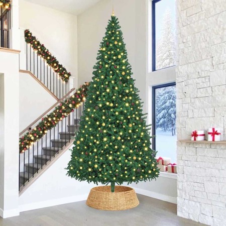 Collar para árbol de Navidad Marrón 105 x 105 x 28 cm en Decoración Festiva y Estacional | Comprar online en Foru.es