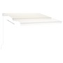 Toldo de pie automático crema 350x250 cm en Toldos | Comprar online en Foru.es