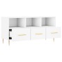 Mueble de TV madera de ingeniería blanco 102x36x50 cm de vidaXL, Muebles TV - Ref: Foro24-829020, Precio: 66,43 €, Descuento: %