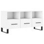 Mueble de TV madera de ingeniería blanco 102x36x50 cm de vidaXL, Muebles TV - Ref: Foro24-829060, Precio: 70,22 €, Descuento: %