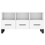 Mueble de TV madera de ingeniería blanco 102x36x50 cm de vidaXL, Muebles TV - Ref: Foro24-829060, Precio: 70,22 €, Descuento: %