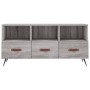 Mueble de TV madera de ingeniería gris Sonoma 102x36x50 cm de vidaXL, Muebles TV - Ref: Foro24-829010, Precio: 59,57 €, Descu...