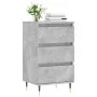 Aparador madera de ingeniería gris hormigón 40x35x70 cm de vidaXL, Aparadores - Ref: Foro24-831088, Precio: 58,12 €, Descuent...