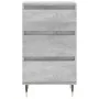 Aparador madera de ingeniería gris hormigón 40x35x70 cm de vidaXL, Aparadores - Ref: Foro24-831088, Precio: 58,12 €, Descuent...