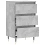 Aparador madera de ingeniería gris hormigón 40x35x70 cm de vidaXL, Aparadores - Ref: Foro24-831088, Precio: 58,12 €, Descuent...