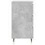 Aparador madera de ingeniería gris hormigón 40x35x70 cm de vidaXL, Aparadores - Ref: Foro24-831088, Precio: 58,12 €, Descuent...