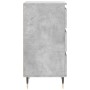 Aparador madera de ingeniería gris hormigón 40x35x70 cm de vidaXL, Aparadores - Ref: Foro24-831088, Precio: 59,01 €, Descuent...