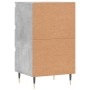 Aparador madera de ingeniería gris hormigón 40x35x70 cm de vidaXL, Aparadores - Ref: Foro24-831088, Precio: 59,01 €, Descuent...