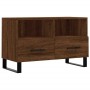 Mueble para TV madera contrachapada roble marrón 80x36x50 cm de vidaXL, Muebles TV - Ref: Foro24-829003, Precio: 70,99 €, Des...