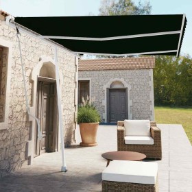 Toldo de pie automático gris antracita 350x250 cm en Toldos | Comprar online en Foru.es