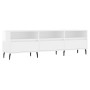 Mueble de TV madera contrachapada blanco brillo 150x30x44,5 cm de vidaXL, Muebles TV - Ref: Foro24-831294, Precio: 104,10 €, ...