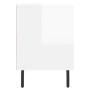 Mueble de TV madera contrachapada blanco brillo 150x30x44,5 cm de vidaXL, Muebles TV - Ref: Foro24-831294, Precio: 104,10 €, ...