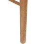 Silla de comedor 2 pcs Natural y claro Madera de Caucho Sólido en Sillas de comedor | Comprar online en Foru.es