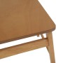 Silla de comedor 2 pcs Natural Madera de Caucho Sólido en Sillas de comedor | Comprar online en Foru.es