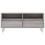 Mueble de TV madera contrachapada gris Sonoma 100x34,5x44,5 cm de vidaXL, Muebles TV - Ref: Foro24-831242, Precio: 74,63 €, D...
